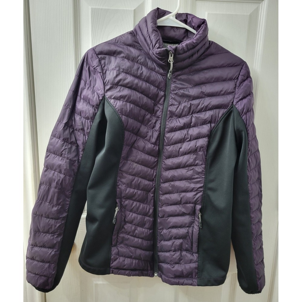 32 Degree Heat Puffer Jacket Women Size Small Dark Purple Excellent Condition